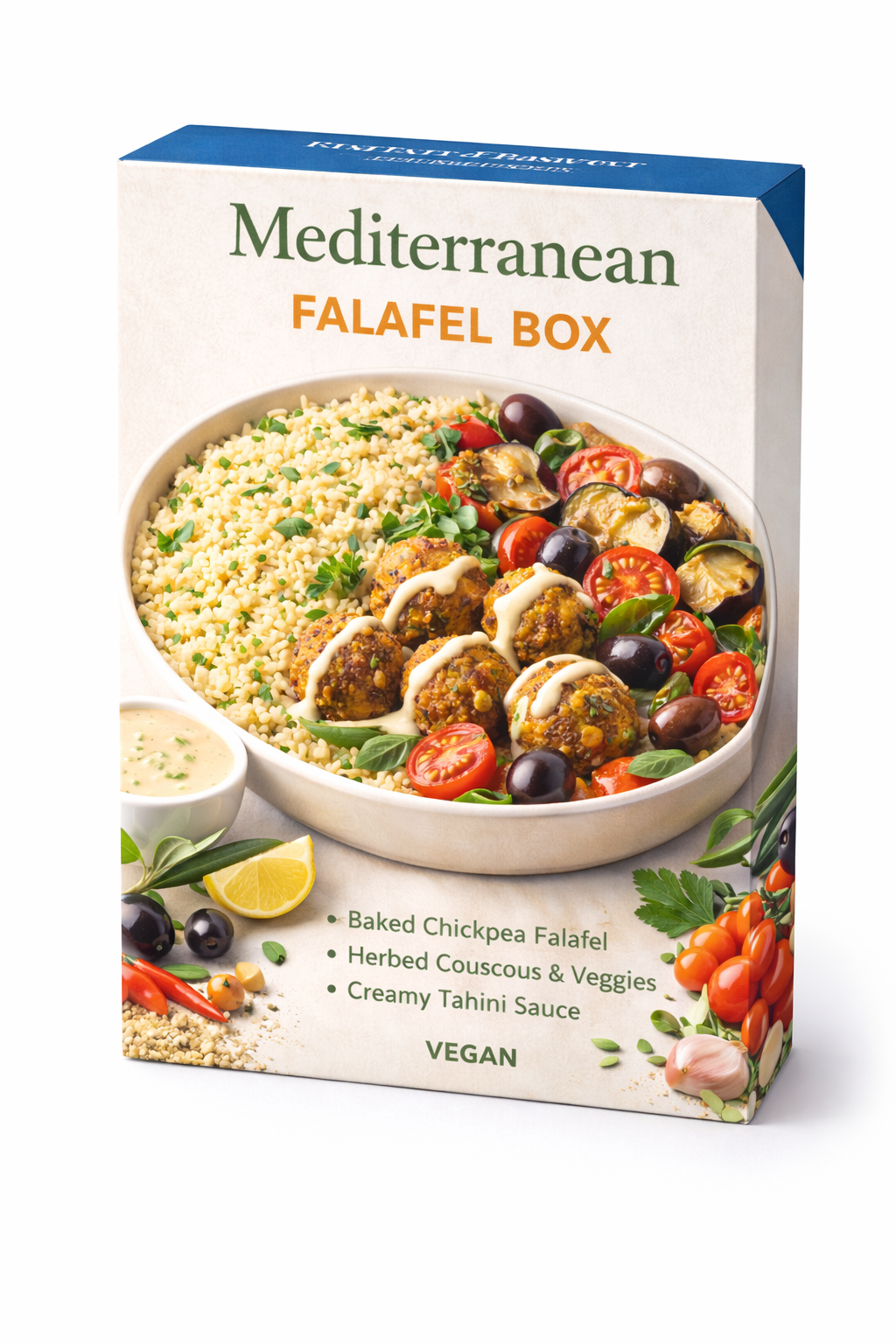 Mediterranean Falafel Box