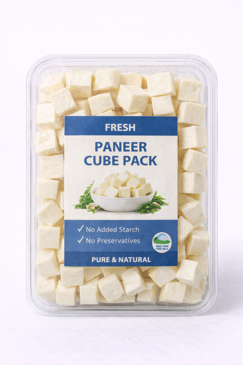 Fresh Paneer Cube Pack