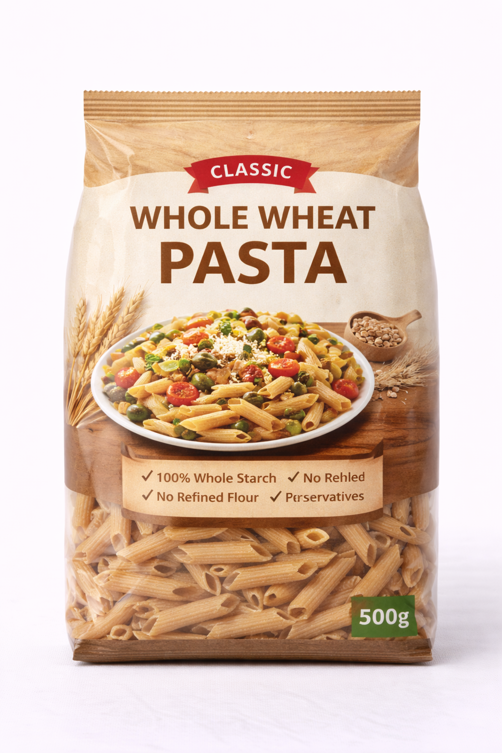 Classic Whole Wheat Pasta Pack