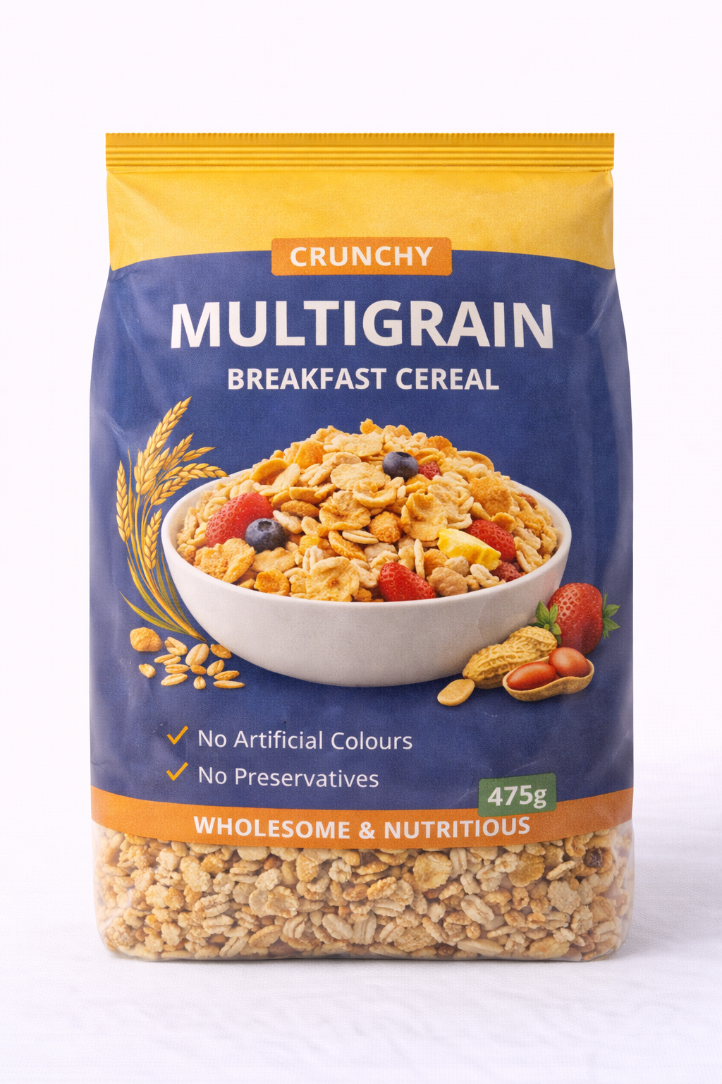 Crunchy Multigrain Breakfast Cereal